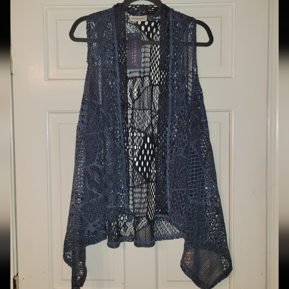Blue vest